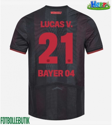 Bayer Leverkusen Lucas Vazquez #21 Hemmatröja 2025-26 Kortärmad